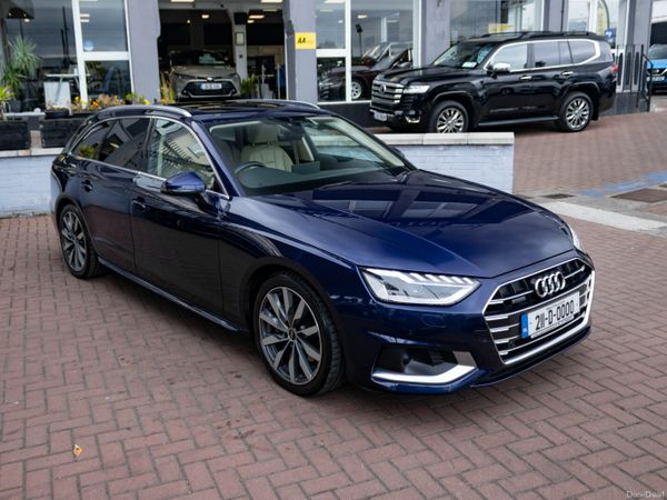 Audi A4 Estate, Diesel, 2021, Blue