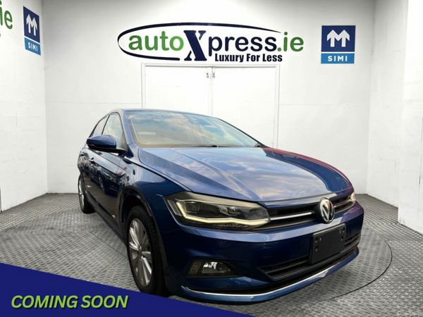 Volkswagen Polo Hatchback, Petrol, 2019, Blue