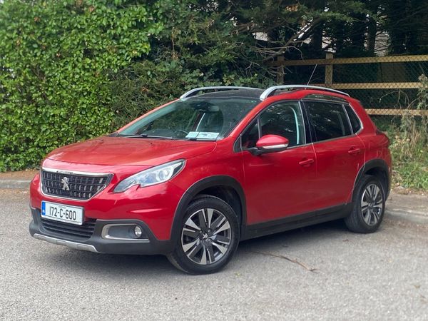 Peugeot 2008 Estate, Petrol, 2017, Red