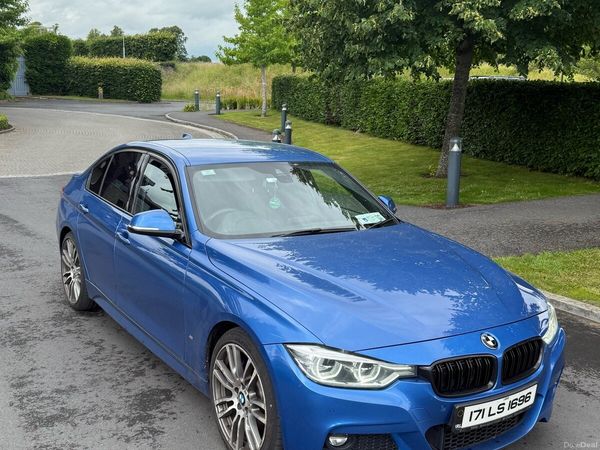 BMW 3-Series Saloon, Petrol Plug-in Hybrid, 2017, Blue