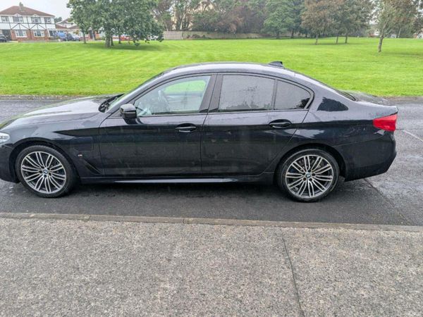 BMW 5-Series Saloon, Petrol Plug-in Hybrid, 2020, Black