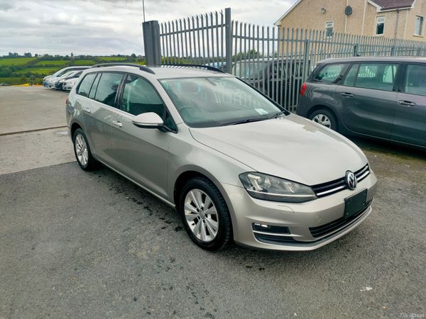 Volkswagen Golf Estate, Petrol, 2015, Beige