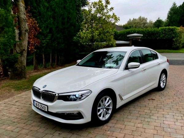 BMW 5-Series Saloon, Diesel, 2018, White