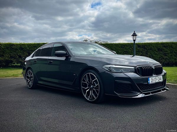 BMW 5-Series Saloon, Petrol Plug-in Hybrid, 2021, Grey