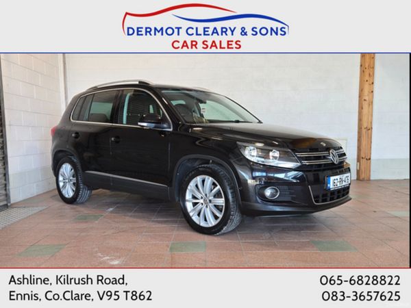 Volkswagen Tiguan SUV, Diesel, 2016, Black