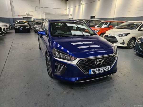 Hyundai IONIQ Hatchback, Petrol Plug-in Hybrid, 2020, Blue