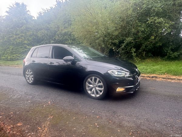 Volkswagen Golf Hatchback, Petrol, 2018, Black