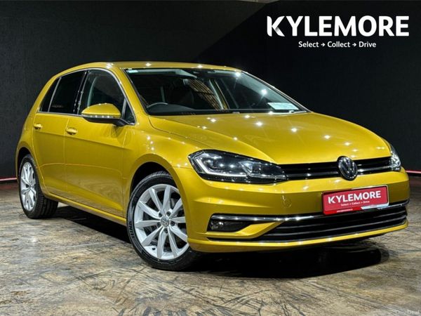 Volkswagen Golf Hatchback, Petrol, 2019, Yellow