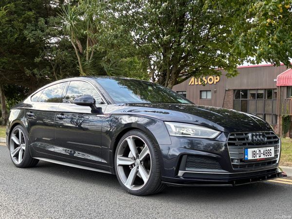 Audi A5 Hatchback, Diesel, 2018, Blue