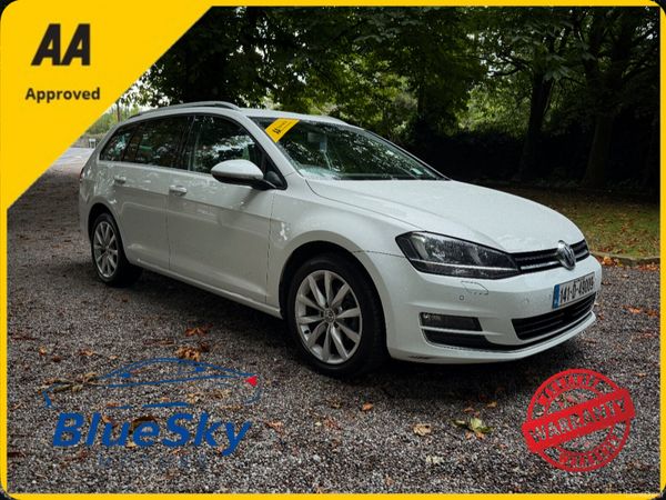 Volkswagen Golf Estate, Petrol, 2014, White