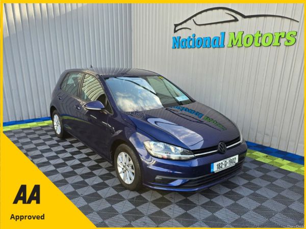 Volkswagen Golf Estate, Diesel, 2018, Blue