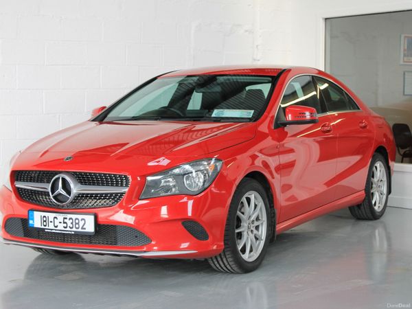 Mercedes-Benz CLA Saloon, Diesel, 2018, Red