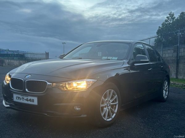 BMW 3-Series Saloon, Diesel, 2017, Black