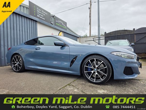BMW 8-Series Coupe, Diesel, 2019, Blue