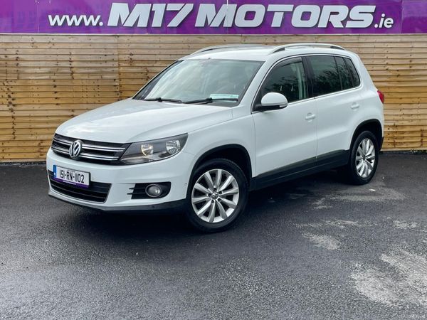 Volkswagen Tiguan SUV, Diesel, 2015, White