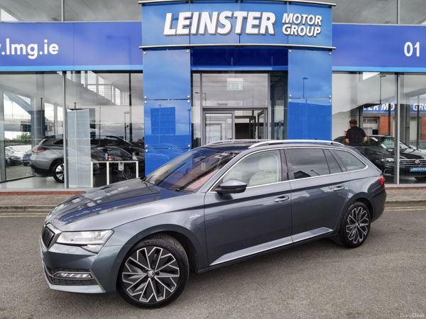 Skoda Superb Estate, Petrol Plug-in Hybrid, 2021, Grey