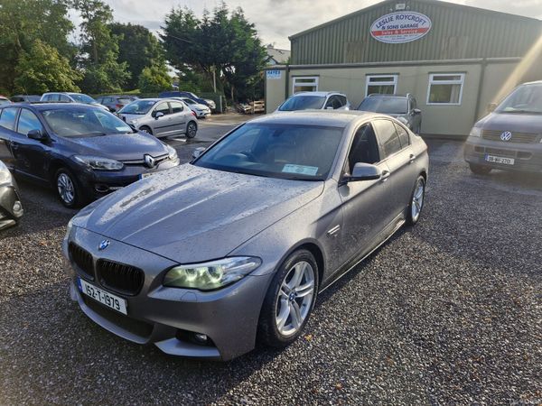BMW 5-Series Saloon, Diesel, 2015, Grey