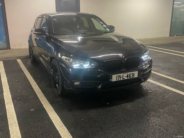BMW 1-Series Hatchback, Diesel, 2017, Black
