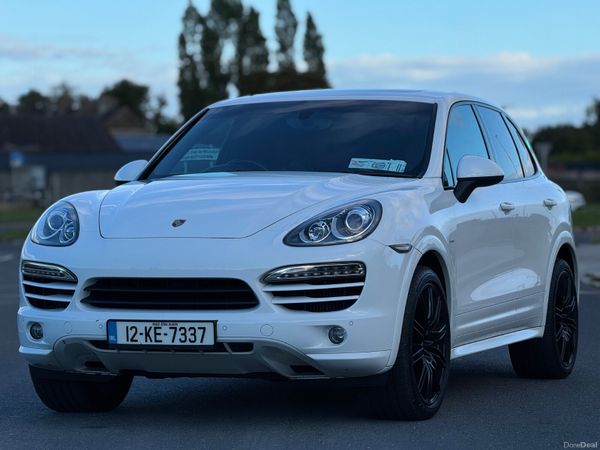 Porsche Cayenne SUV, Diesel, 2012, White