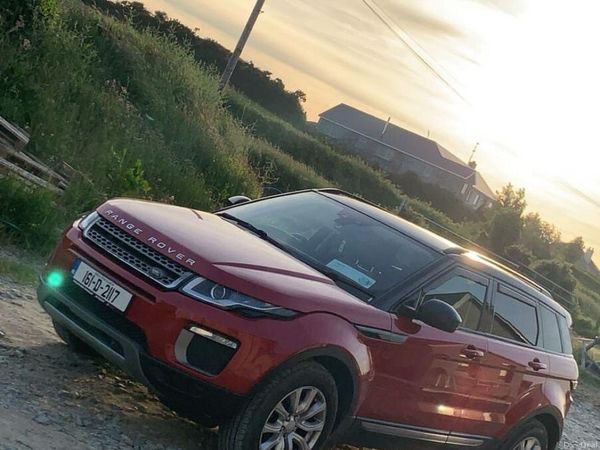Land Rover Range Rover Evoque SUV, Diesel, 2016, Red