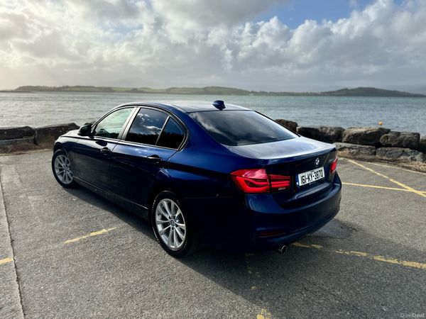 BMW 3-Series Saloon, Diesel, 2016, Blue