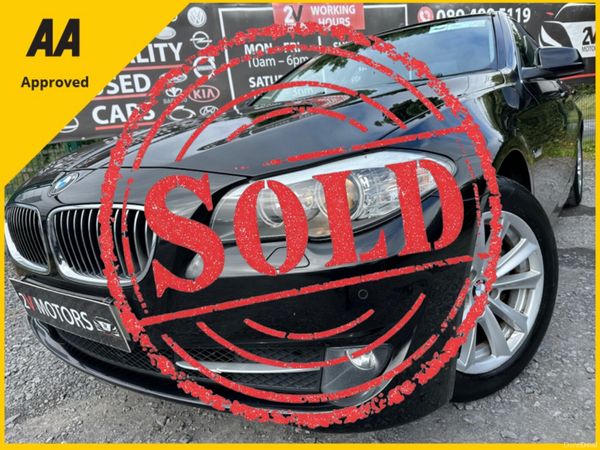 BMW 5-Series Saloon, Diesel, 2013, Black