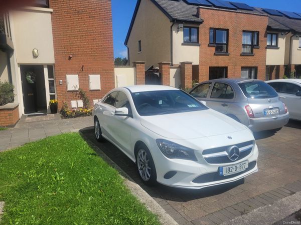 Mercedes-Benz CLA Saloon, Petrol, 2018, White