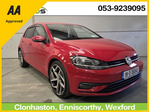 Volkswagen Golf Estate, Diesel, 2019, Red