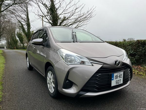 Toyota Vitz Hatchback, Petrol, 2019, Silver