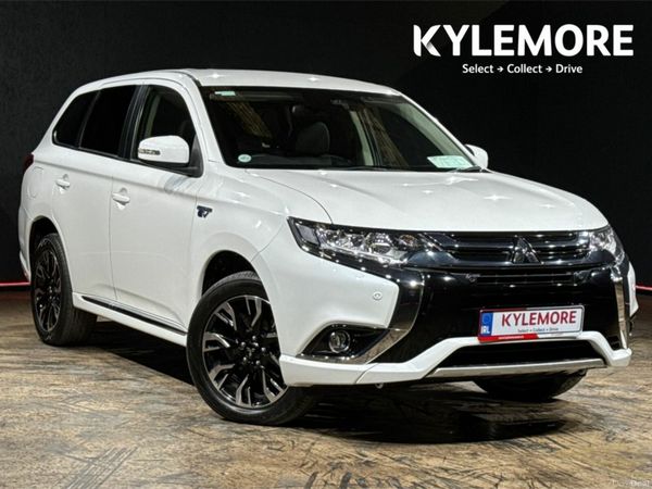 Mitsubishi Outlander SUV, Petrol Plug-in Hybrid, 2017, White
