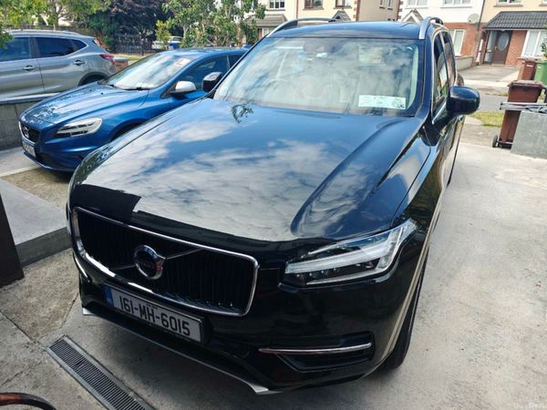 Volvo XC90 SUV, Petrol Plug-in Hybrid, 2016, Black