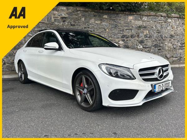 Mercedes-Benz C-Class Saloon, Diesel, 2017, White