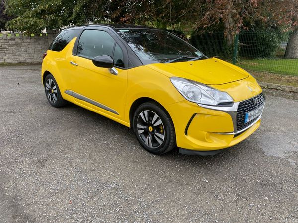 Citroen DS 3 Hatchback, Petrol, 2016, Yellow