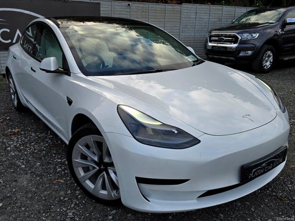 Tesla Model 3 Saloon, Electric, 2022, White