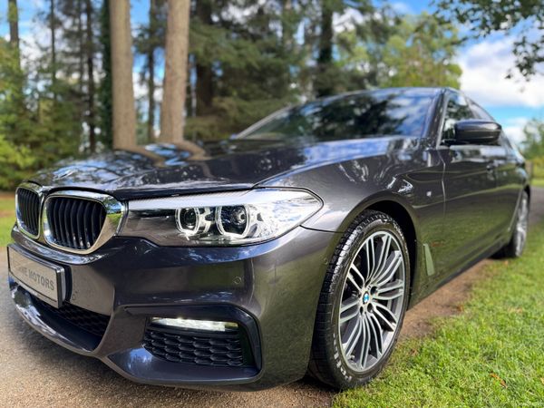 BMW 5-Series Saloon, Diesel, 2018, Grey