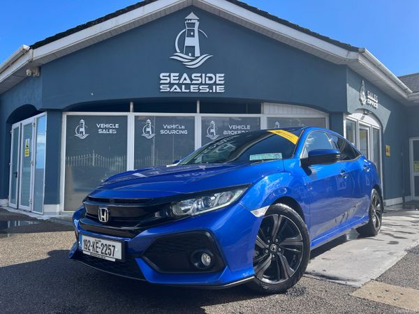 Honda Civic Hatchback, Petrol, 2019, Blue