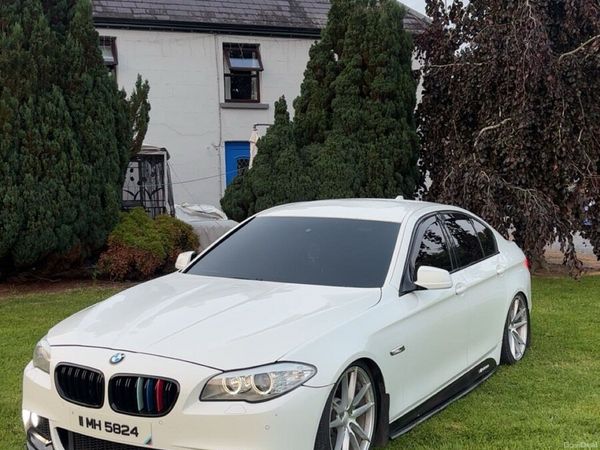 BMW 5-Series Saloon, Diesel, 2011, White