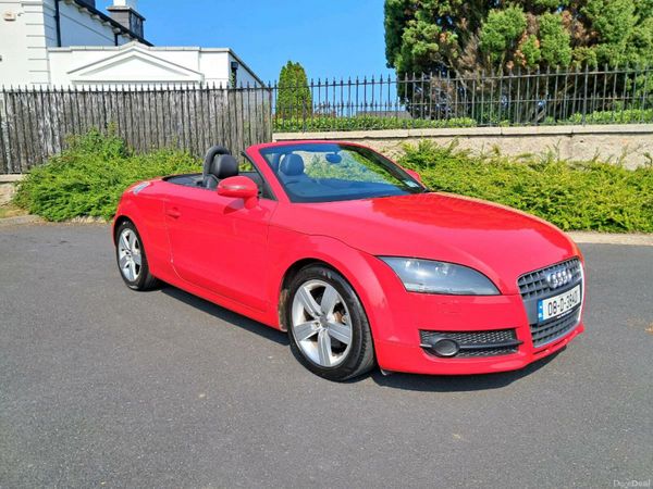 Audi TT Convertible, Petrol, 2008, Red