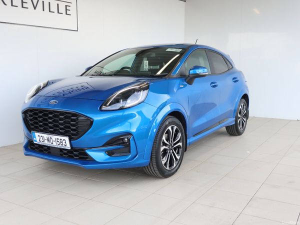 Ford Puma MPV, Petrol Hybrid, 2023, Blue