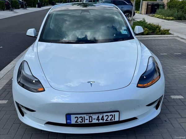 Tesla Model 3 Saloon, Electric, 2023, White