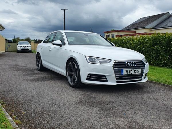 Audi A4 Saloon, Diesel, 2017, White