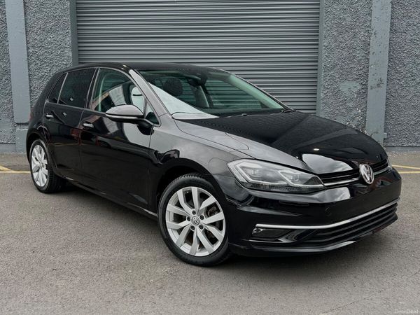 Volkswagen Golf Hatchback, Petrol, 2017, Black
