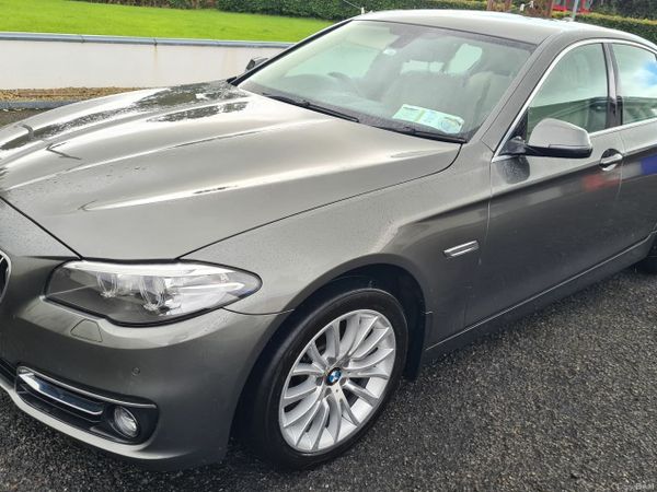 BMW 5-Series Saloon, Diesel, 2014, Grey