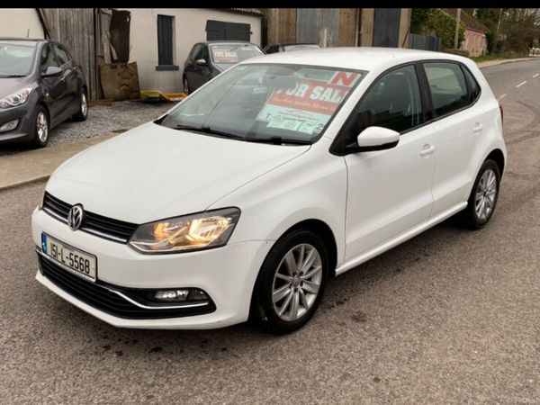 Volkswagen Polo Hatchback, Diesel, 2015, White