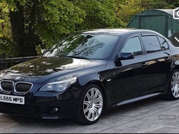 BMW 5-Series Saloon, Diesel, 2007, Black