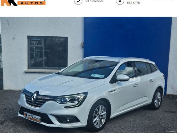 Renault Megane Estate, Diesel, 2017, White