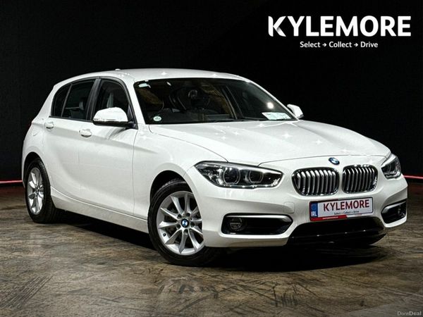 BMW 1-Series Hatchback, Petrol, 2017, White