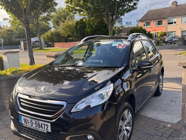 Peugeot 2008 SUV, Petrol, 2016, Black