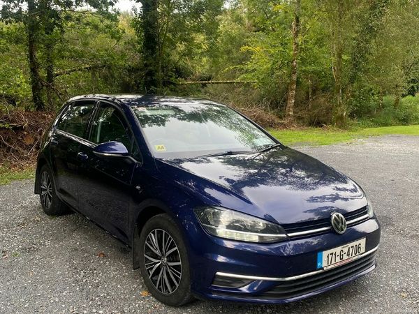 Volkswagen Golf Hatchback, Diesel, 2017, Blue