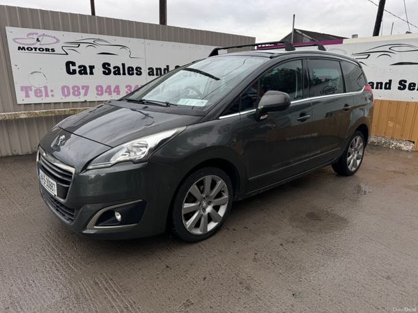 Peugeot 5008 MPV, Diesel, 2014, Grey